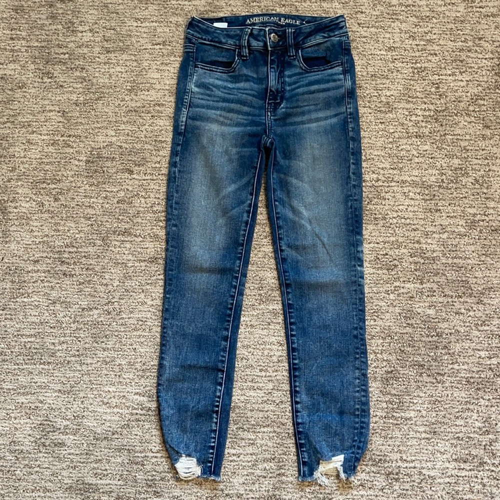 American Eagle Hi-Rise Jegging Crop
